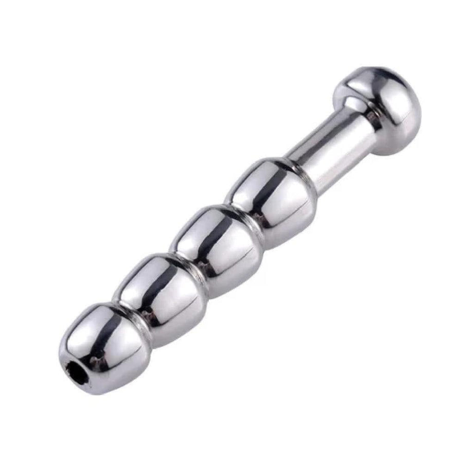 Ribbed Stainless Urethral Dilator Penis Plug BDSM, gallery view 3