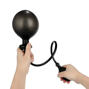 Plug anal gonflable en forme de fusée BDSM