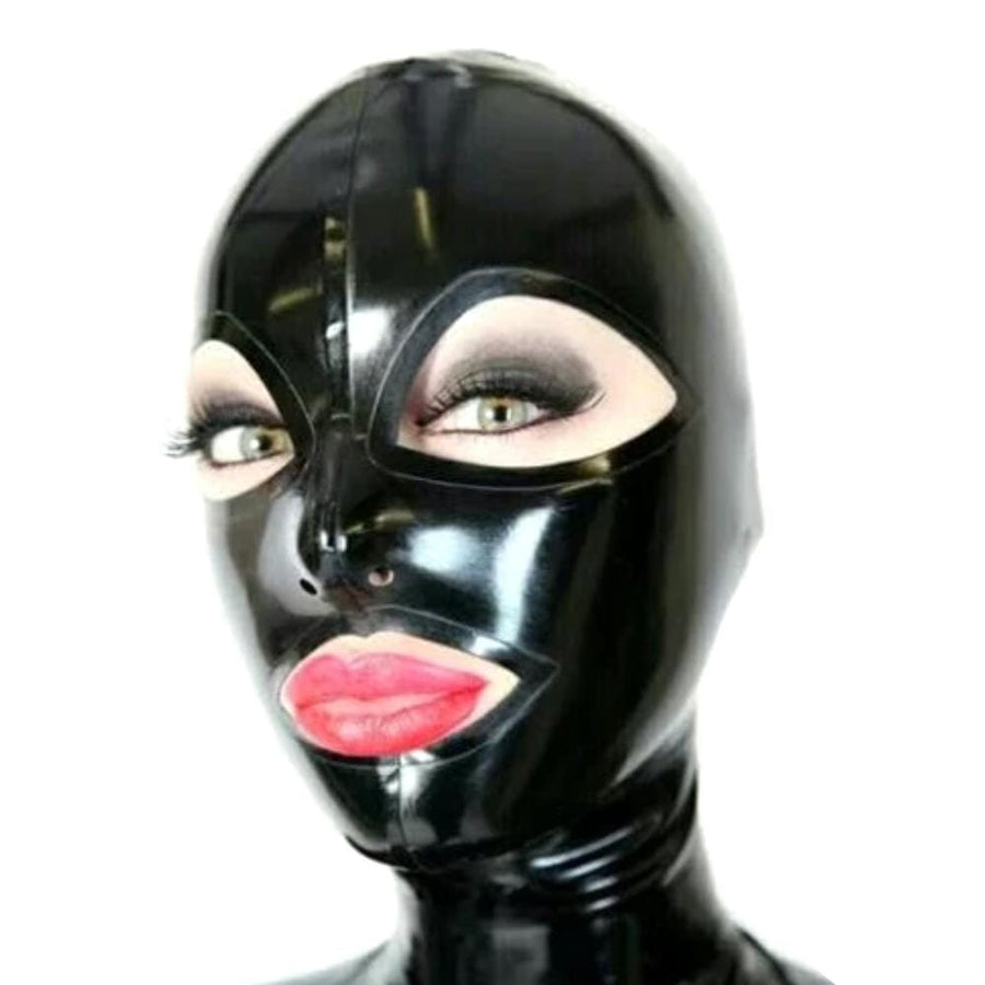 Dark Desire Handmade Latex Hood BDSM product view