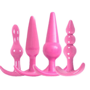 4 Pcs Vt arious Shapes Silicone Plugs Set