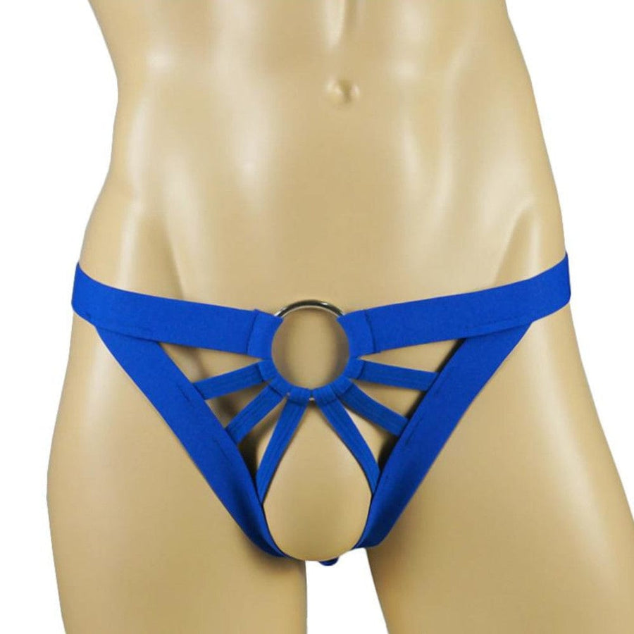 Crotchless Cock Ring Harness BDSM, gallery view 8