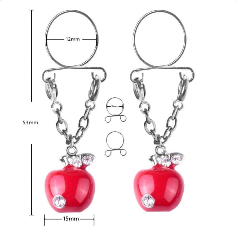 BDSM Christmas Nipple Clamps, gallery view 5