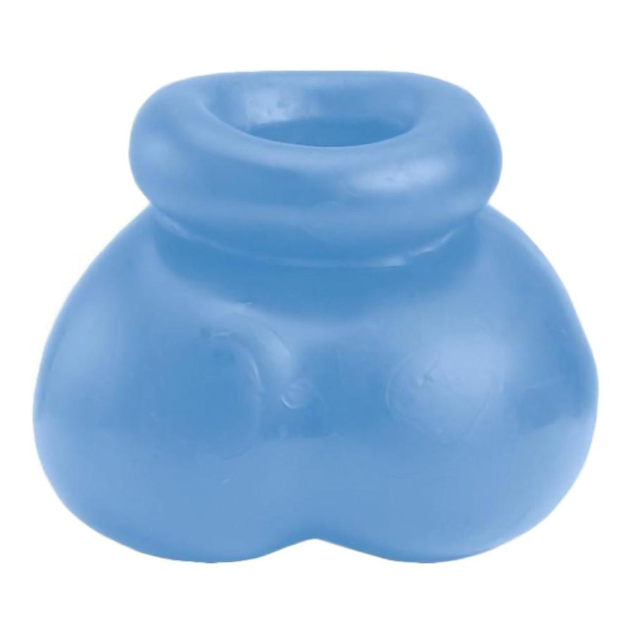 Blue Bondage Sac Testicle Rings BDSM product view