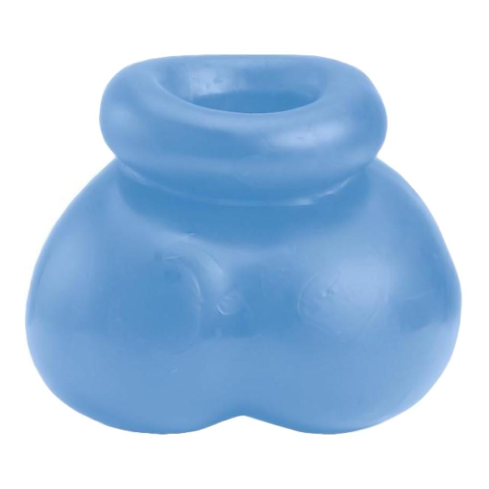 Anneaux de testicules pour sac de bondage bleu BDSM