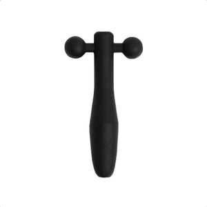 Short Hollow Silicone Penis Plug BDSM