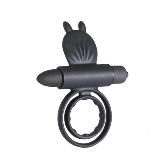 Clit-Friendly Vibrating Dual Cock Ring product view
