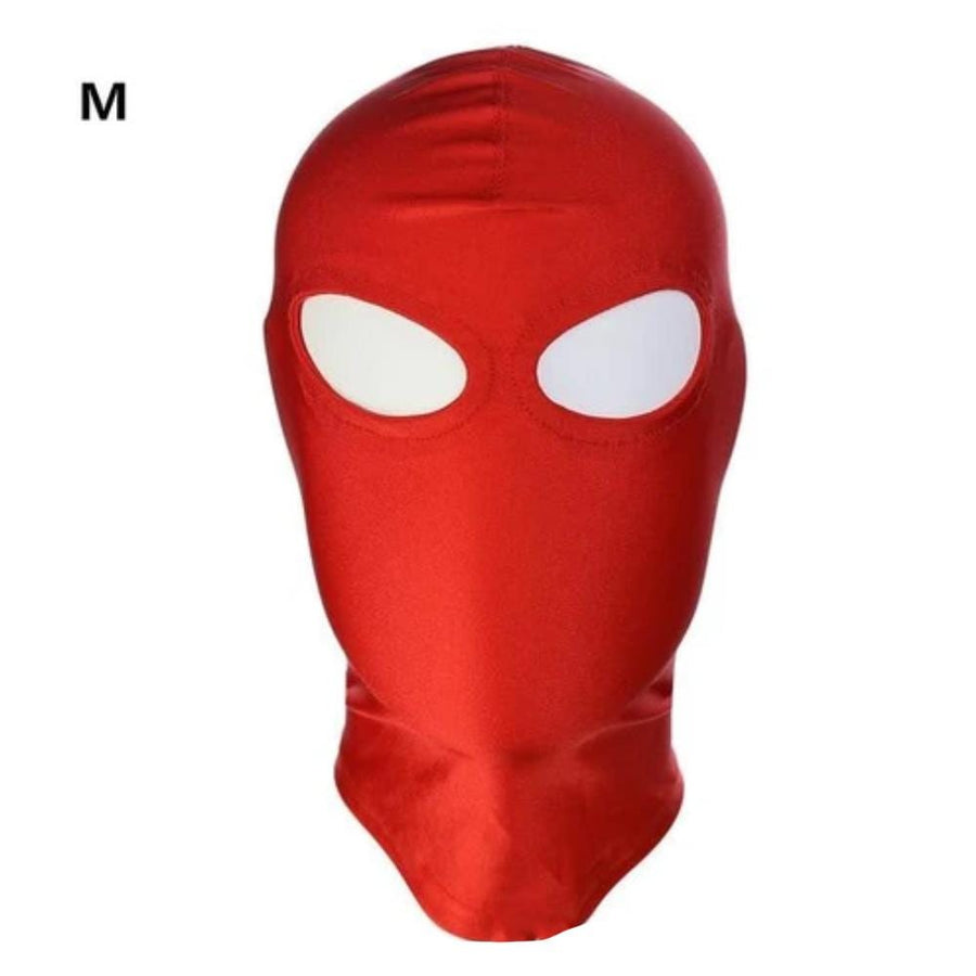 Stretchable Red Spandex Mask BDSM, gallery view 8