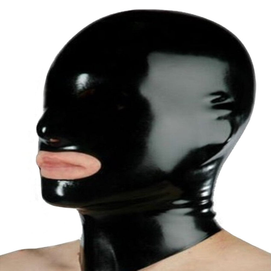 Sissified Slave Latex Hood BDSM product view