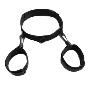 Menottes érotiques au cou pour esclaves sexuels BDSM