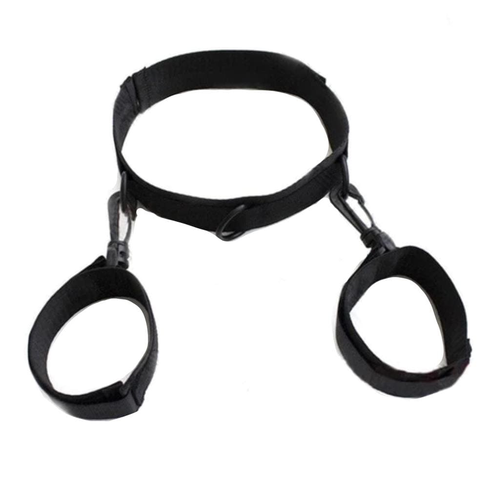 Menottes érotiques au cou pour esclaves sexuels BDSM