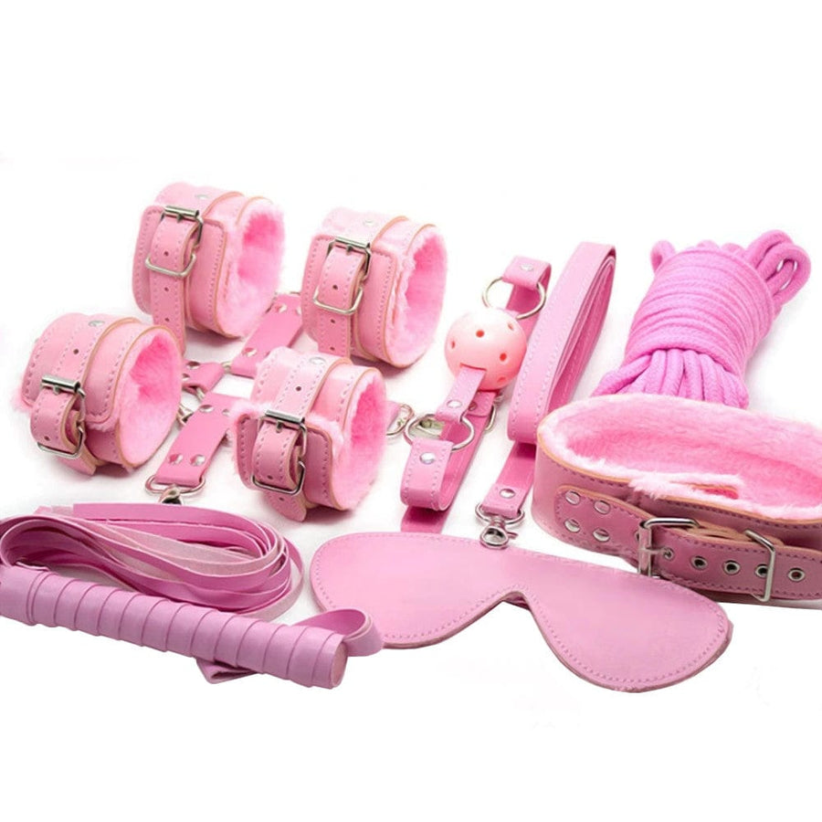 Sugar and Spice Pink Bondage Set BDSM product view
