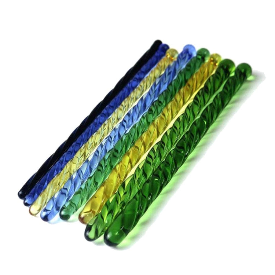 BDSM Spiral Glass Beads Urethral Sounds Set, gallery view 4