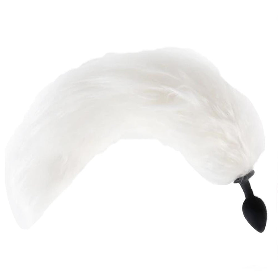 Flexible Silicone LED Fox Tail Plug BDSM, gallery view 2