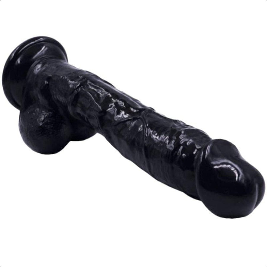 Big Black Realistic Dildo BDSM, gallery view 3