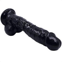 Load image into Gallery viewer, Big Black Realistic Dildo BDSM
