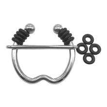 Load image into Gallery viewer, Adjustable Bondage Stainless Steel Cock Ring
