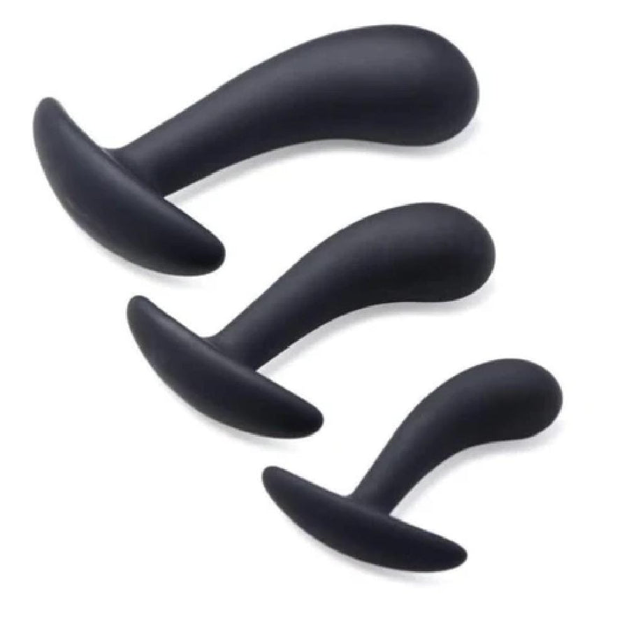 Flared Base Anal Training Toys 3pcs BDSM product view
