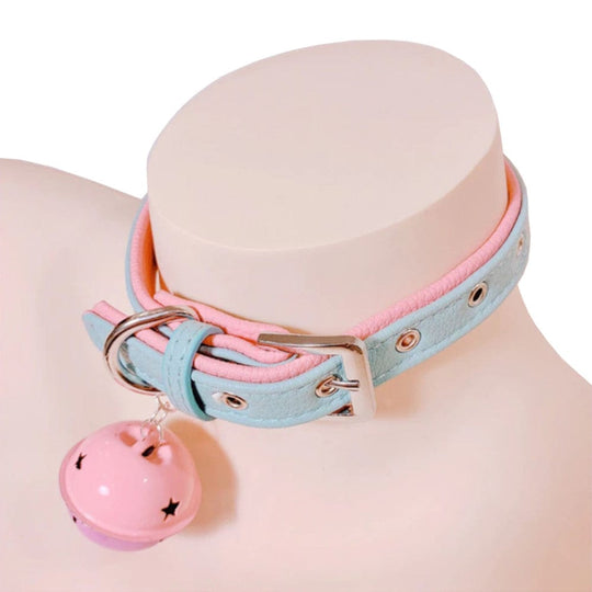 Human Kinky Cute Collar With Bell product view