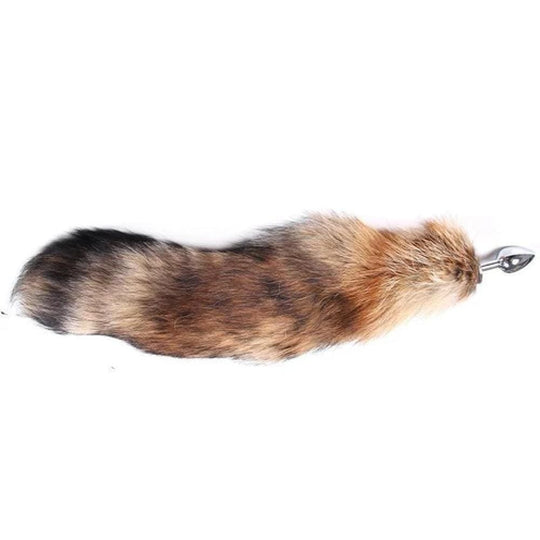 17" Wolf Tail Stainless Steel Plug product view