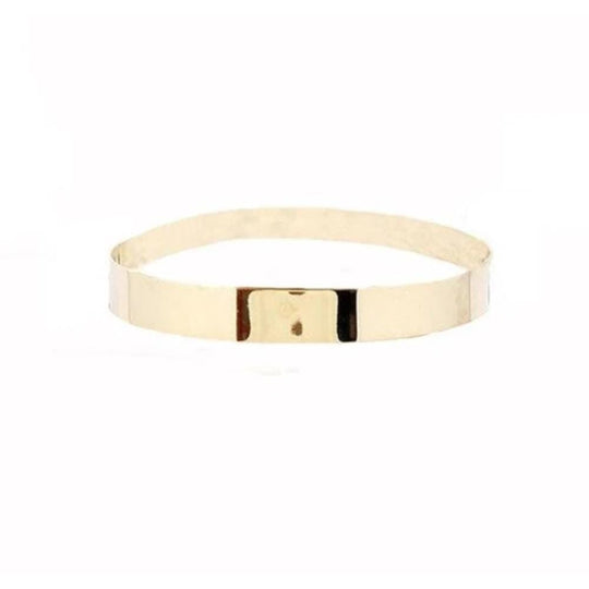 Mirror Finish Gold Metal Collar product view