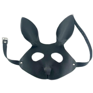 Sexy Leather Fox Mask BDSM