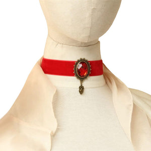 Red Flannelette Collars for Women