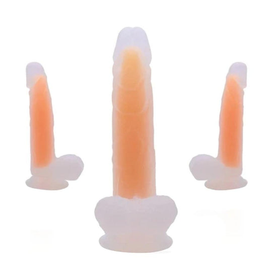 Luminous Jelly 7 Inch Glow in the Dark Dildos BDSM product view