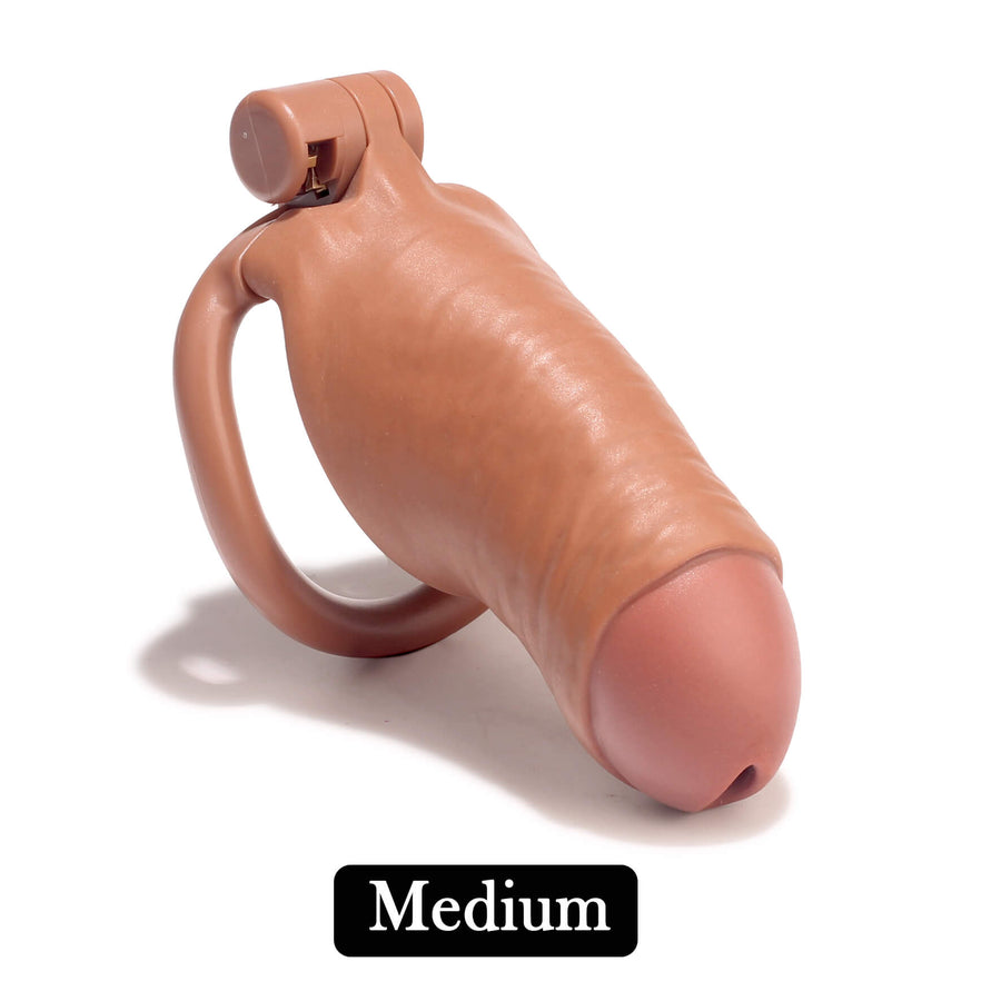 V2.0 Men's Simulated Penis Chastity Cage, gallery view 6