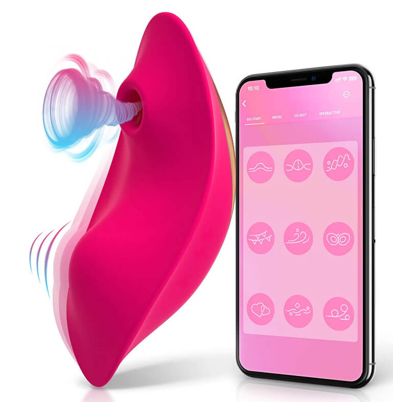 2 in 1 APP Remote Vibrator product view