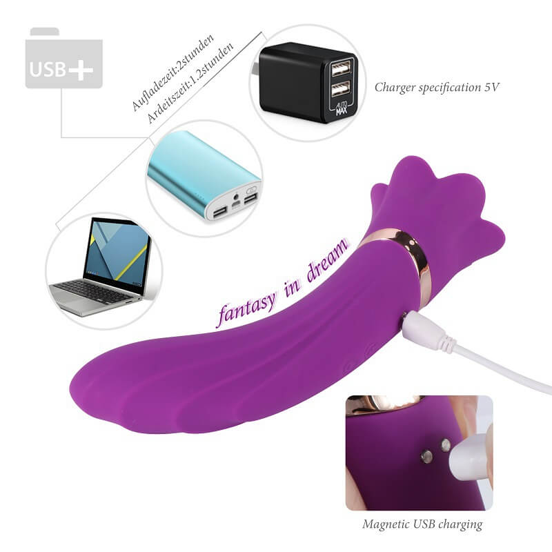 2 in 1 Clitoral G Spot Vibrator, gallery view 5