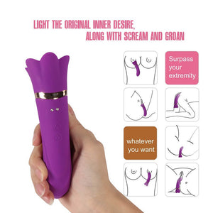 2 in 1 Clitoral G Spot Vibrator