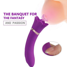 Load image into Gallery viewer, 2 in 1 Clitoral G Spot Vibrator
