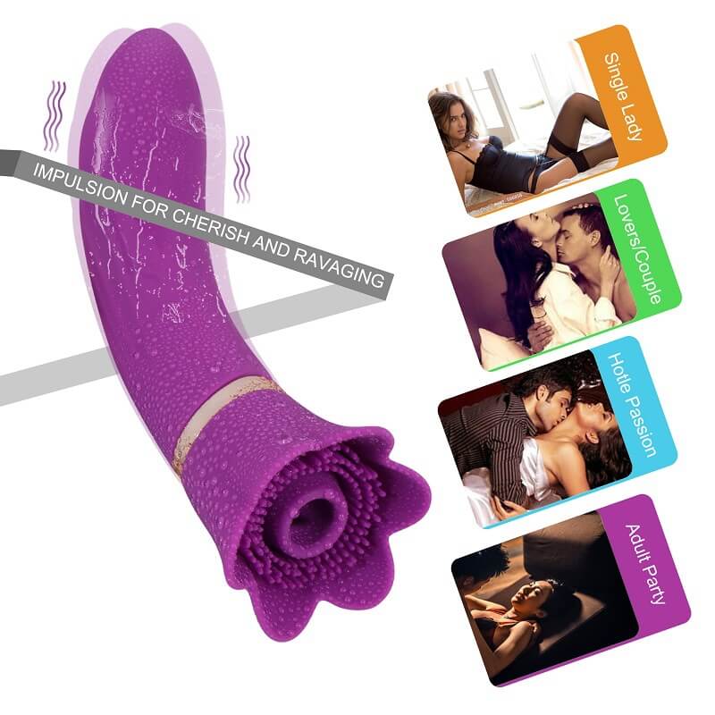 2 in 1 Clitoral G Spot Vibrator, gallery view 8