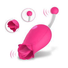 Load image into Gallery viewer, 2 in 1 Licking &amp; G-Spot Clitoral Vibrator
