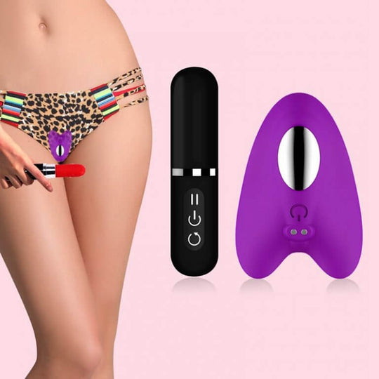 2 in 1 Remote Panties Vibrator product view