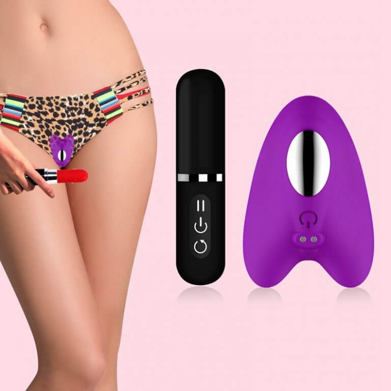 2 in 1 Remote Panties Vibrator product view