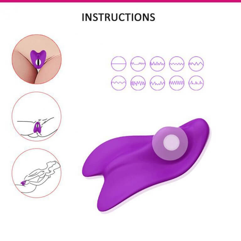Vibromasseur distance 2 en 1 pour culotte sissyloving Vibromasseur distance 2 en 1 pour culotte sissyloving
