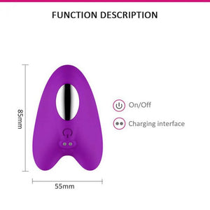 2-in-1-Höschenvibrator mit Fernbedienung