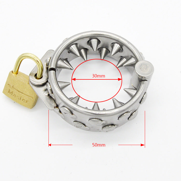 2 Row Spiked Cock Ring, gallery view 4