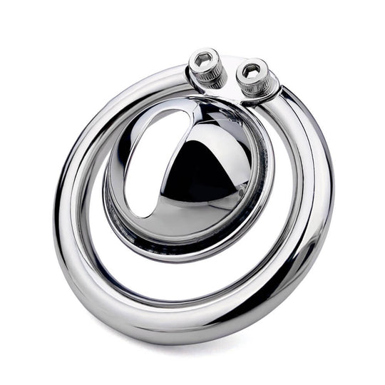MINI Anti Slip Stainless Steel Chastity Device product view