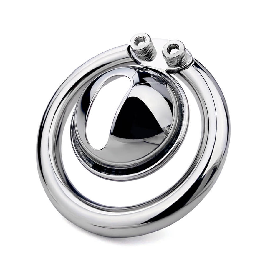 MINI Anti Slip Stainless Steel Chastity Device product view