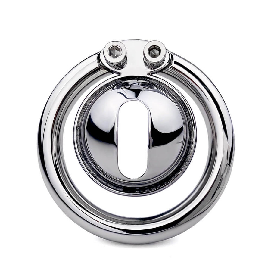 MINI Anti Slip Stainless Steel Chastity Device, gallery view 2