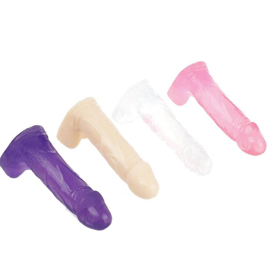 4"Jelly Silicone Dildo Plug Soft product view