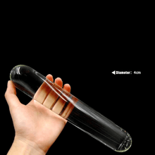 Load image into Gallery viewer, Rods of Masturbation Glass Double Dildo BDSM
