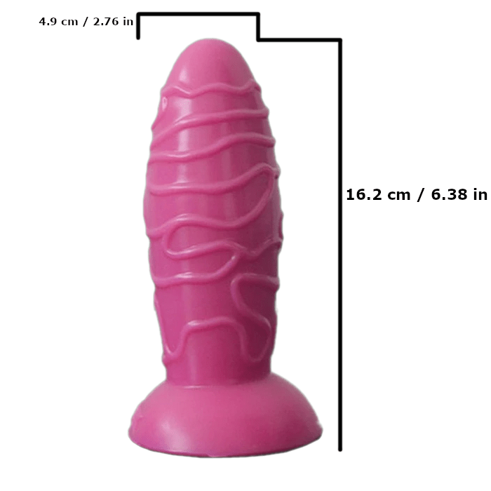 Rectal Indulgence Suction Cup Anal Dildo BDSM, gallery view 2