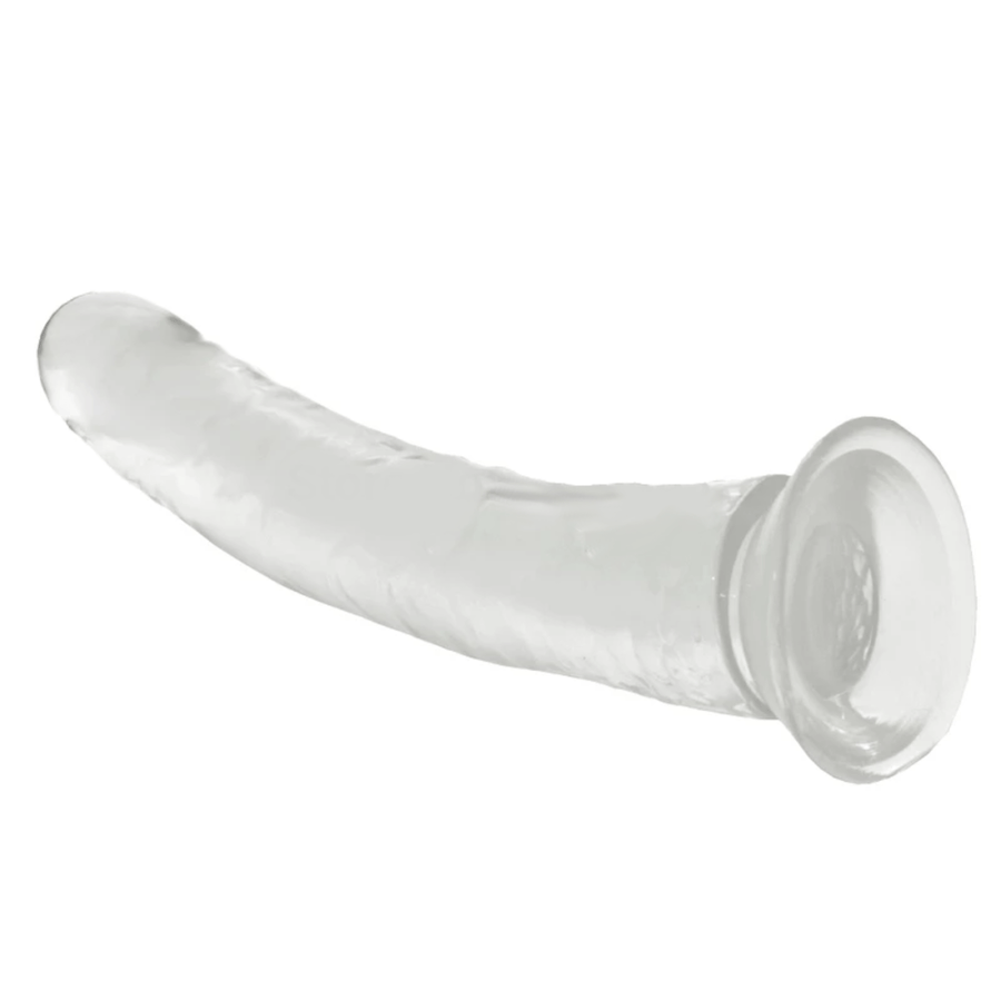 Clear Dildo Realistic Jelly 7 Inch BDSM, gallery view 3