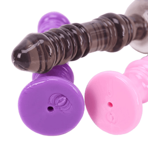 BDSM Analdildo aus Silikongelee mit Gewinde, 5 Zoll