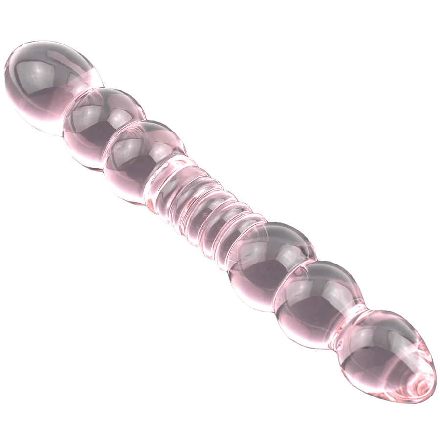 Delight and Mesmerize Pink Double Headed Dildo BDSM product view