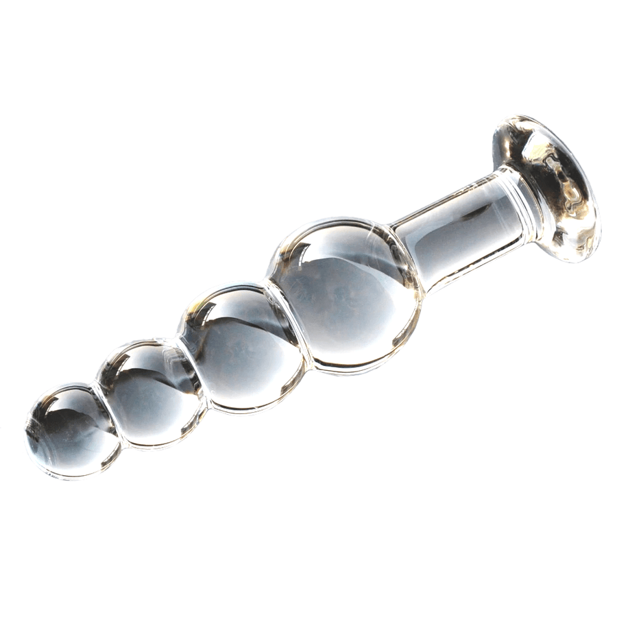 Glass Crystal Beaded Dildo BDSM, gallery view 2
