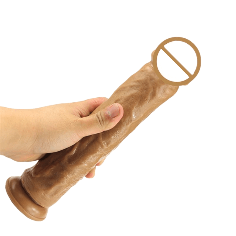 Huge Realistic Skin 11 Inch Dildo With Suction Cup BDSM, gallery view 2
